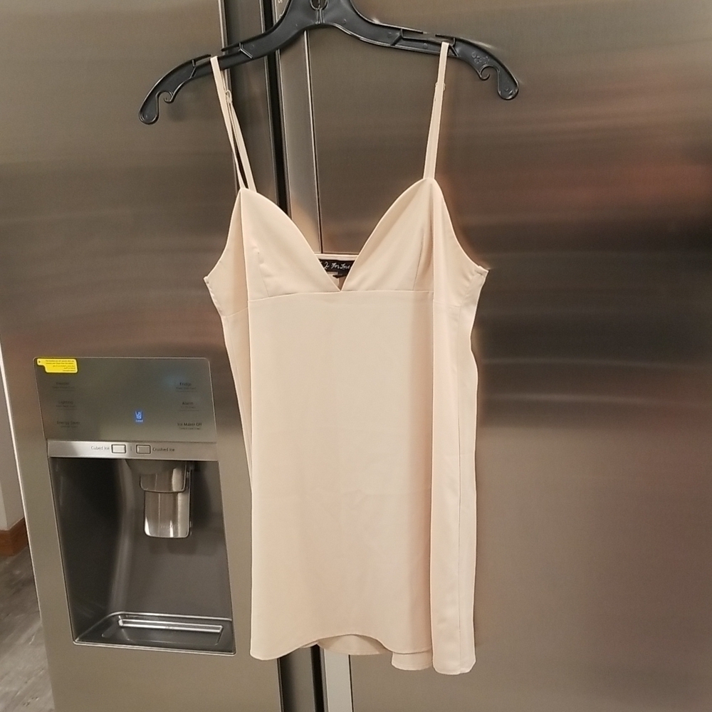 💕FOR LOVE & LEMONS💕 Neutral Adjustable Camisole Top ~ Nude XS